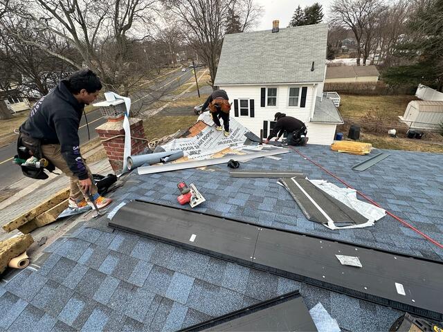 Ridge Vent Is Installed
