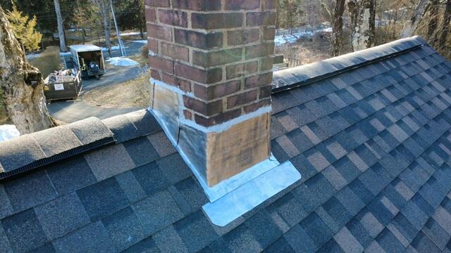 New Flashing on Chimney