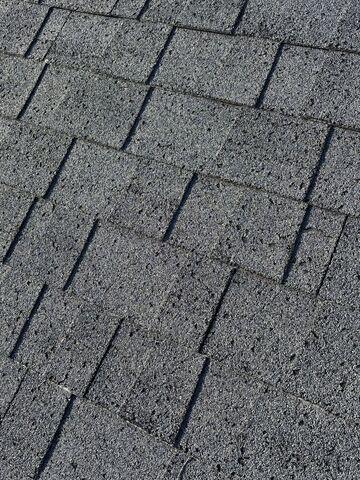 Close up of Old Damaged Shingles