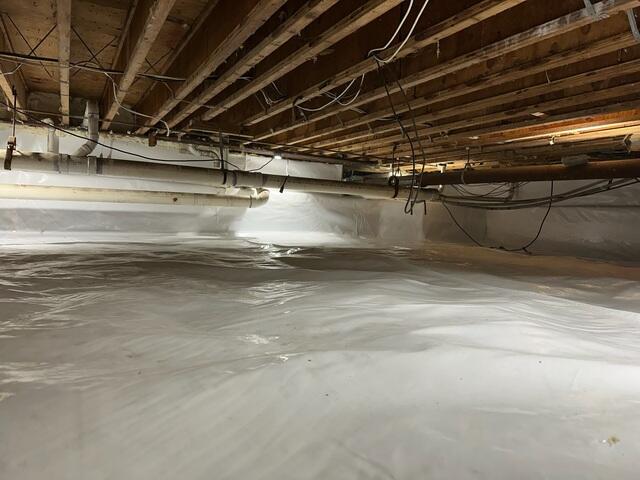 Dry And Healthy Crawl Space