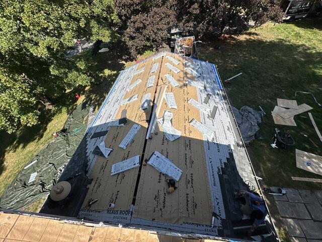 New Shingles Are Installed