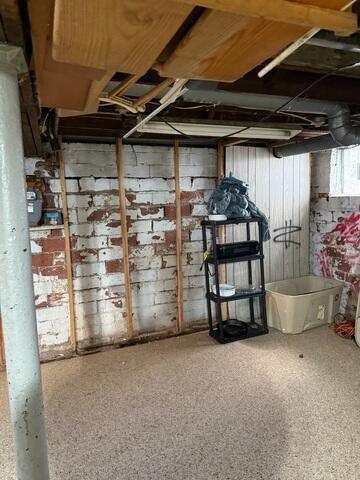 Failing Brick Foundation