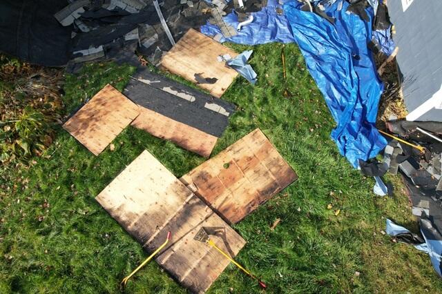 Bad Plywood Is Removed