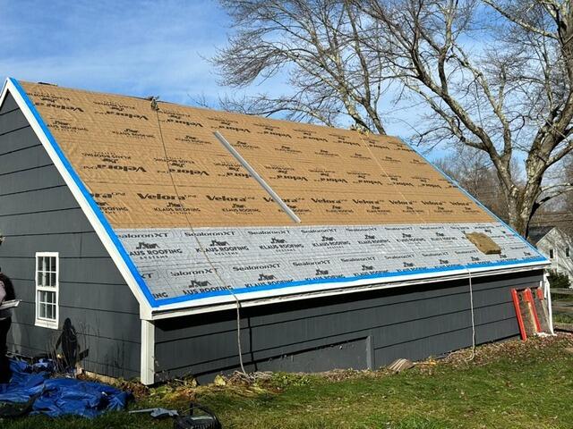 Rake & Drip Edge Installed