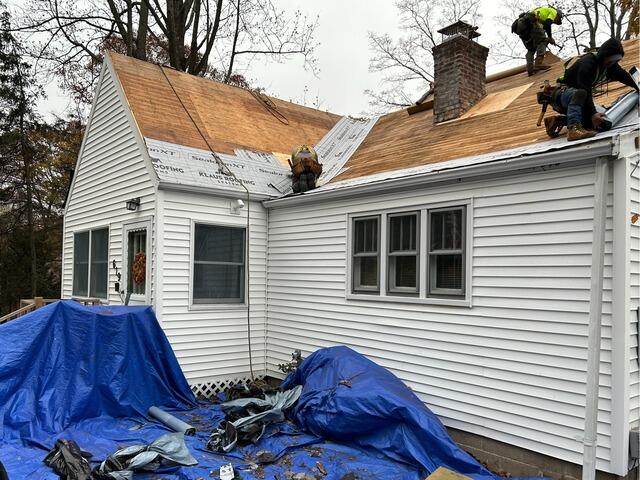 New Underlayment Is Installed