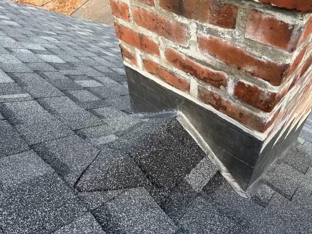 The Chimney Is Flashed