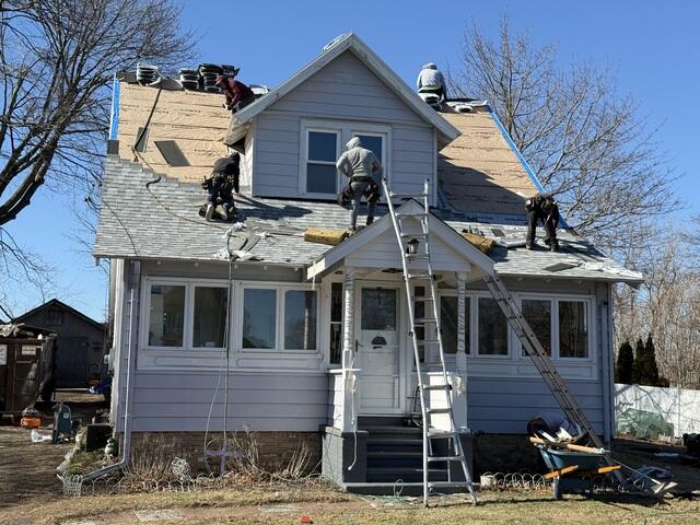 New Shingles Go On