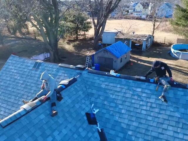 Ridge Vent Is Installed