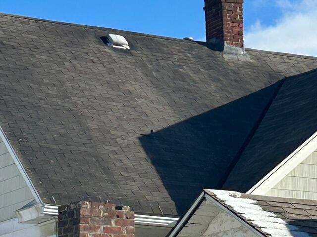 Before: Shingle Discoloration