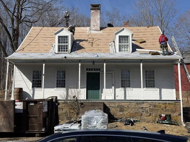 Underlayment Is Installed