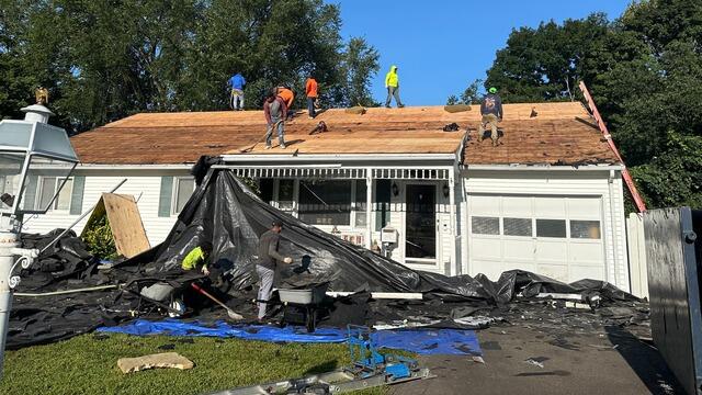 Old Shingles Come Off