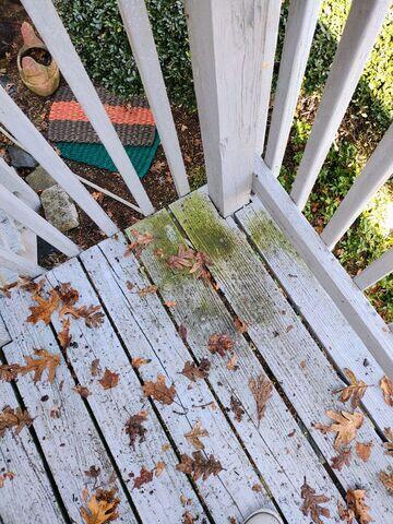 Deck 2 before cleaning