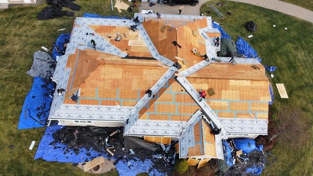 Underlayment Is Installed