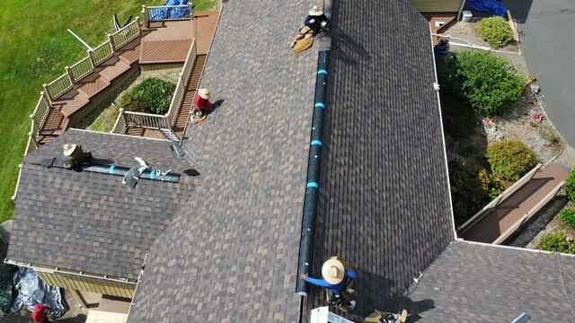 Ridge Vent Is Installed