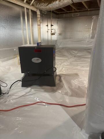 SaniDry Sedona dehumidifier