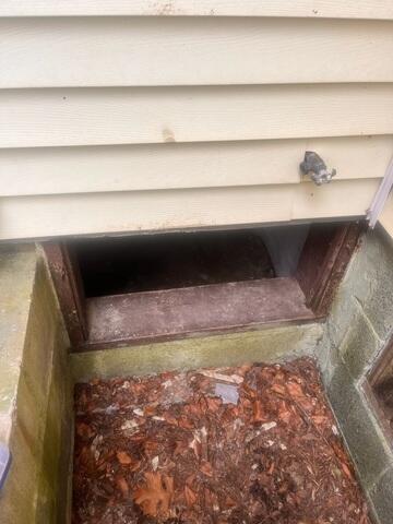 Crawl Space Entrace