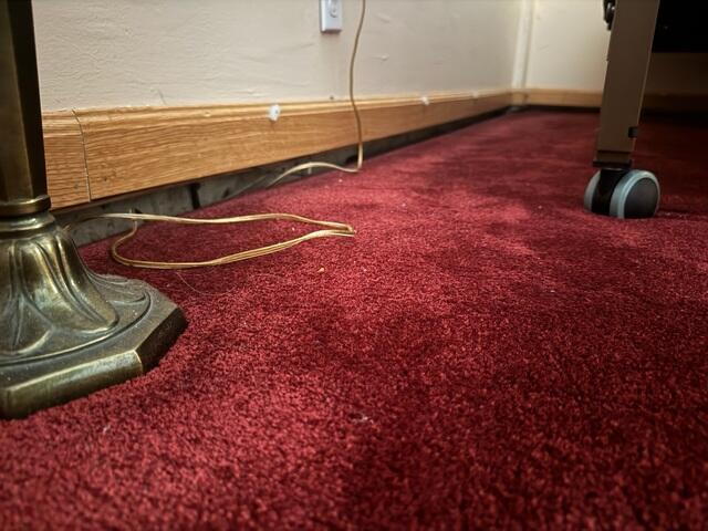 Sinking Concrete Floor