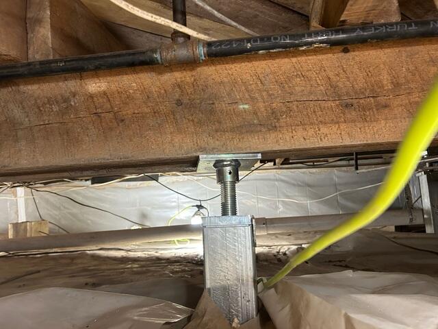 Stronger Crawl Space Support