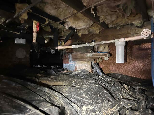 Wet Crawl Space