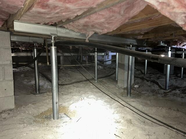 Crawl Space Support Beams in Crawfordville, FL