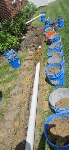 Discharge Line Installation