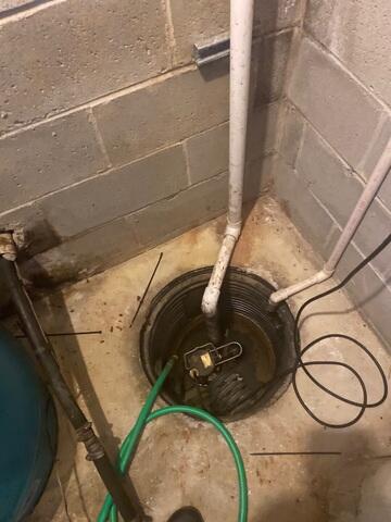 Old Sump Pump
