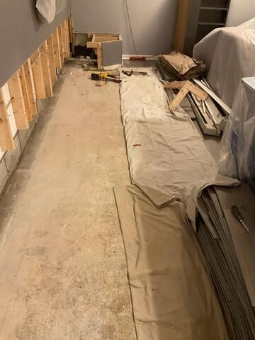 Improper Drainage Support