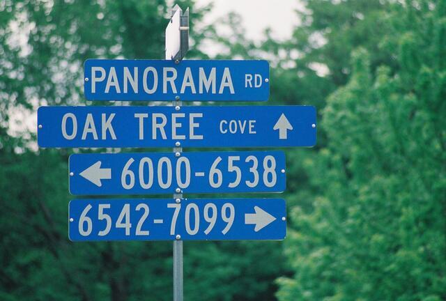 Directions Around Lake Panorama