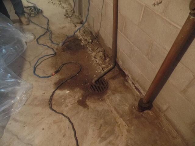 Before - Waterproofing