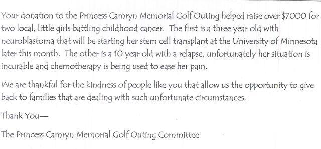 Thank You Letter