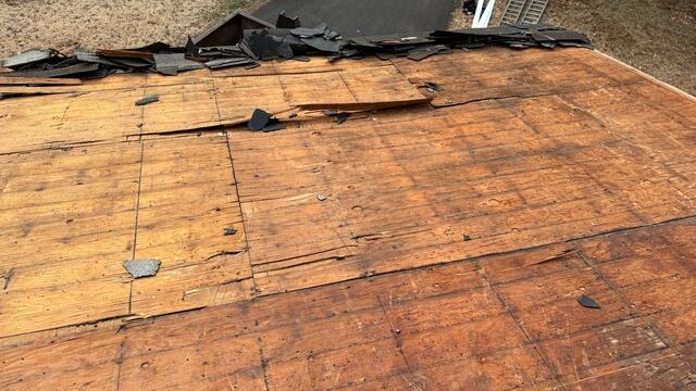 Decking Is Inspected