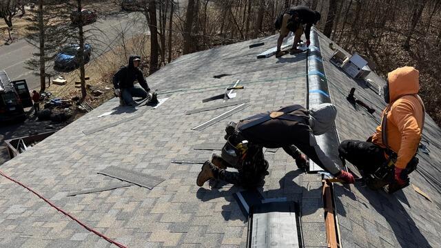 Ridge Vent Is Installed