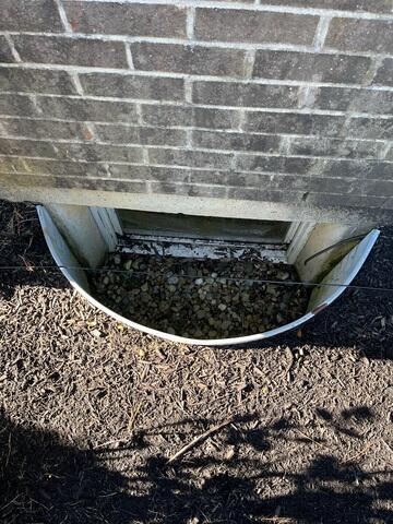 Leaking Window Well