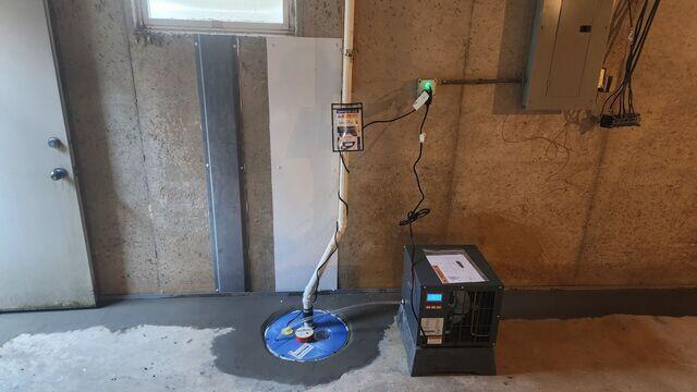 Sump Pump & Dehumidification System