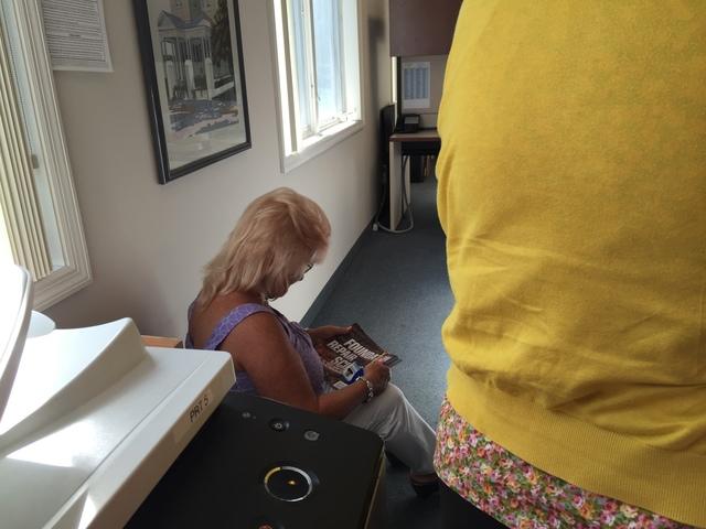 Real estate agent taking a look at Foundation Repair Science