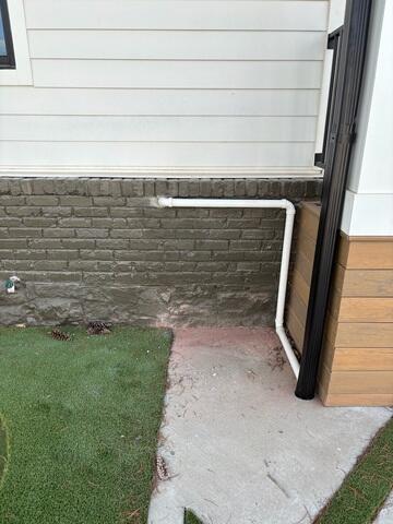 Drainage System Installed
