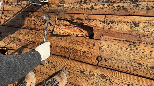 Sheathing Is Inspected