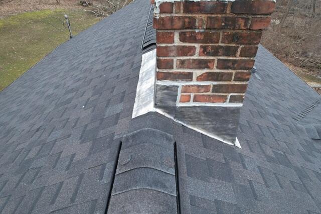 Chimney Gets New Flashing