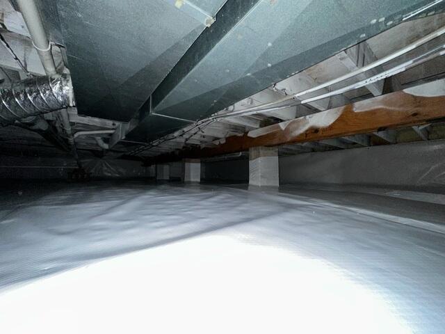 After: Fully Encapsulated Crawlspace with CleanSpace