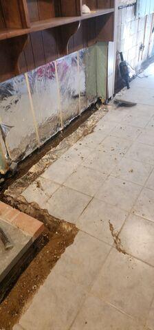 During WaterGuard Install