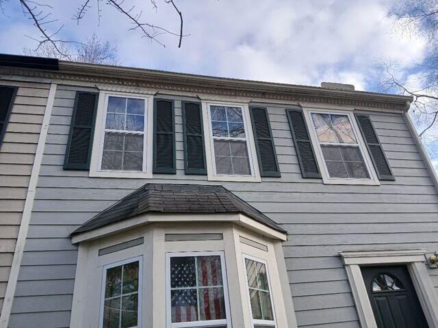 Before Raindrop Gutters Installed