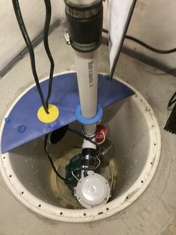 During SuperSump Install