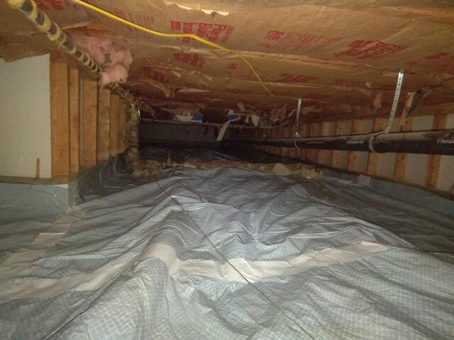 Crawlspace Encapsulation Bldg 5