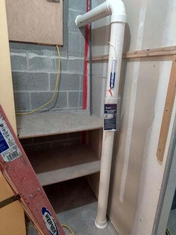 Basement Suction Point