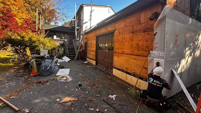 New Plywood Is Installed