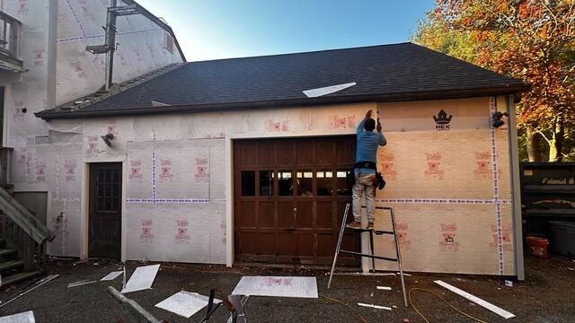 Underlayment Is Installed