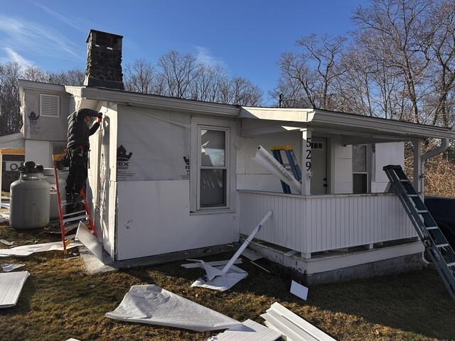 New Insulation Installed