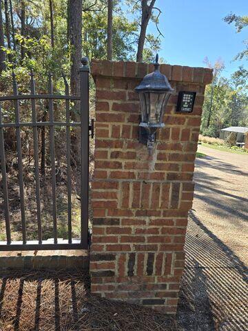 Leaning Brick Column