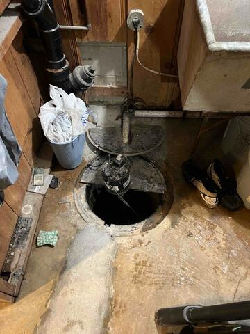 Old Sump Pump