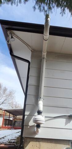 Radon Fan Installation